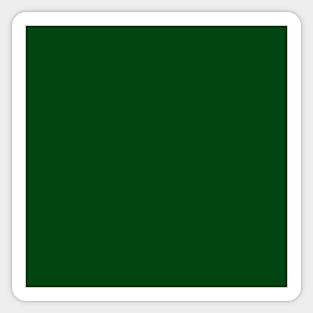 Single color - green Sticker